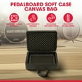 thumbnail image 4 of SKB Pedalboard Soft Case Canvas Bag with Padded Interior and Accessory Pouch, 4 of 11