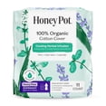 thumbnail image 1 of Toallas sanitarias The Honey Pot flujo abundante nocturnas 11 unidades, 1 of 9