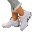 thumbnail image 5 of Uobin Women Winter Lace-Up Sneakers Warm Lined Thick Sole Casual Sports Shoes Fall Daily Wear, 5 of 7