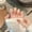 2338 - Middle Ladder, variant on [Moonlight Galaxy] Purely handmade wearing armor horse eye zircon champagne gradual change cat eye level sense light luxury temperament manicure