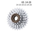 thumbnail image 2 of Bingirl Roue Libre de Bicyclette 6 7 8 9 10 Vitesses 11t-36t Vélo de Montagne Acier à Haute Résistance Roue d'Inertie Filetée Modifiée, 2 of 9