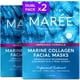 thumbnail image 1 of Mascarilla facial MAREE Colágeno con ácido hialurónico, paquete de 2 unidades, 12 unidades, 1 of 8