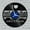 Blue-without LED, variant on Amsterdam city View Vinyl Wall Clock, Vinyl Record Clock Wall Art Silent & Non-ticking(12 inchs B)