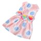 thumbnail image 3 of Vestido de perro suave transpirable lindo vestido de verano de cachorro de moda con decoración de flores para fotografía de fiesta diaria rosa L, 3 of 5