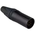 thumbnail image 2 of Two Genuine NEUTRIK NC5MXX 5-Pin DMX Male XLR Cable Mount Connector BLACK, 2 of 5