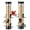 Black, variant on Kingsyard Tube Bird Feeders for Outdoors Hanging, Wild Bird Feeder with 6 Feeding Ports, Easy to Clean & Refill, 2 lbs Seed Capacity, Great for Attracting Finches, Cardinals (Black)