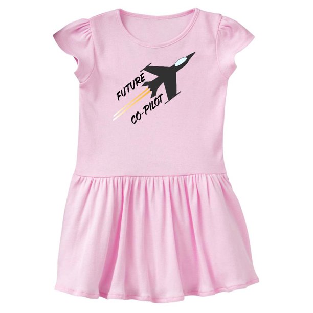 Future CoPilot Jet in Flight Toddler Dress