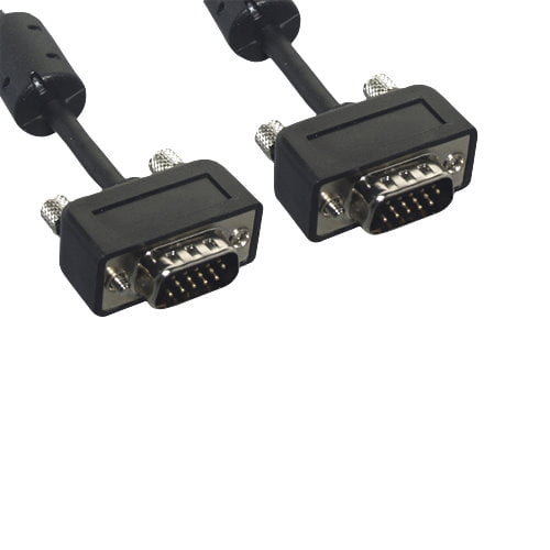 SVGA SUPER VGA Monitor 15PIN M//M Male To Male Cable CORD Adapter FOR PC TV HDTV