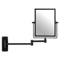 thumbnail image 2 of Qimh 3X Magnified Wall Mounted Mirror, Rectangular 8x6 Inch with Extendable Arm | Polished Chrome Finish Double-Sided Swivel Mirror, 2 of 2