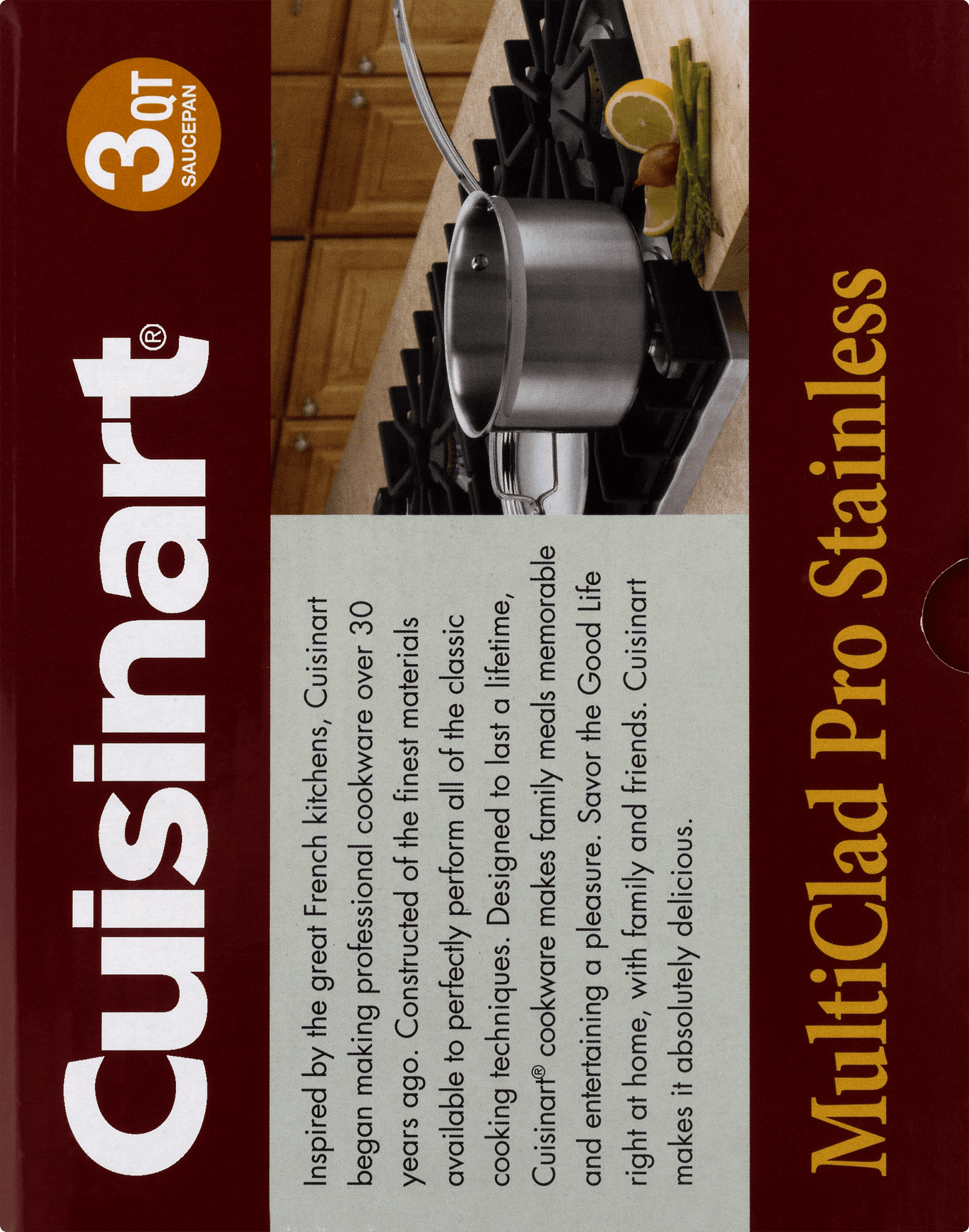 Cuisinart® Multiclad Pro Triple Ply Stainless Steel 3.5-qt. Saute Pan