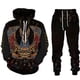 thumbnail image 5 of Conjunto de sudadera con capucha del faraón egipcio Anubis con el Ojo del Dios egipcio del coro antiguo impreso en 3D, 5 of 5