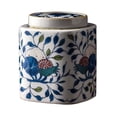 thumbnail image 4 of Tarro de almacenamiento de cerámica de estilo chino, jarrón floral, mesa de centro de escritorio, bote de té, regalo de almacenamiento de té para Estilo A Fernando Tarro de almacenamiento, 4 of 8