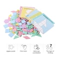 thumbnail image 2 of Bloques De Patrón De Madera, Juego De Rompecabezas De Forma Geométrica, Rompecabezas Tangram Educativo Clásico Para Jardín De Infantes, Juguetes Para Niños Pequeños Y Niñas Sweethay FN002920-00, 2 of 6