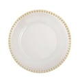 thumbnail image 6 of Efavormart 6 Pack 12" Gold Clear Acrylic Round Charger Plates With Beaded Rim Dinner Charger Plates, 6 of 11