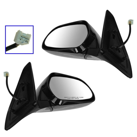TRQ Mirror Power Heated Memory LH RH Pair for 03-09 Lexus GX470 MRA09326