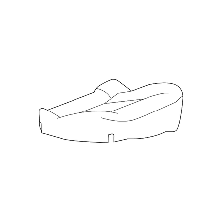 Genuine OE GM Cushion Cover - 22807437