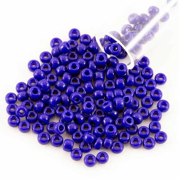 Miyuki Round Rocaille Seed Bead 8/0 Opaque Cobalt Blue