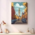 thumbnail image 2 of London Vintage Travel Canvass, Ontario Canvas Wall Art, London Canvas Wall Art, Ontario Wall Art Picture Print Decor - 105AZ793, 2 of 2