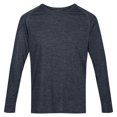thumbnail image 1 of Regatta - Camiseta Jaspeada Burlow Manga Larga Hombres (Gris India), 1 of 4