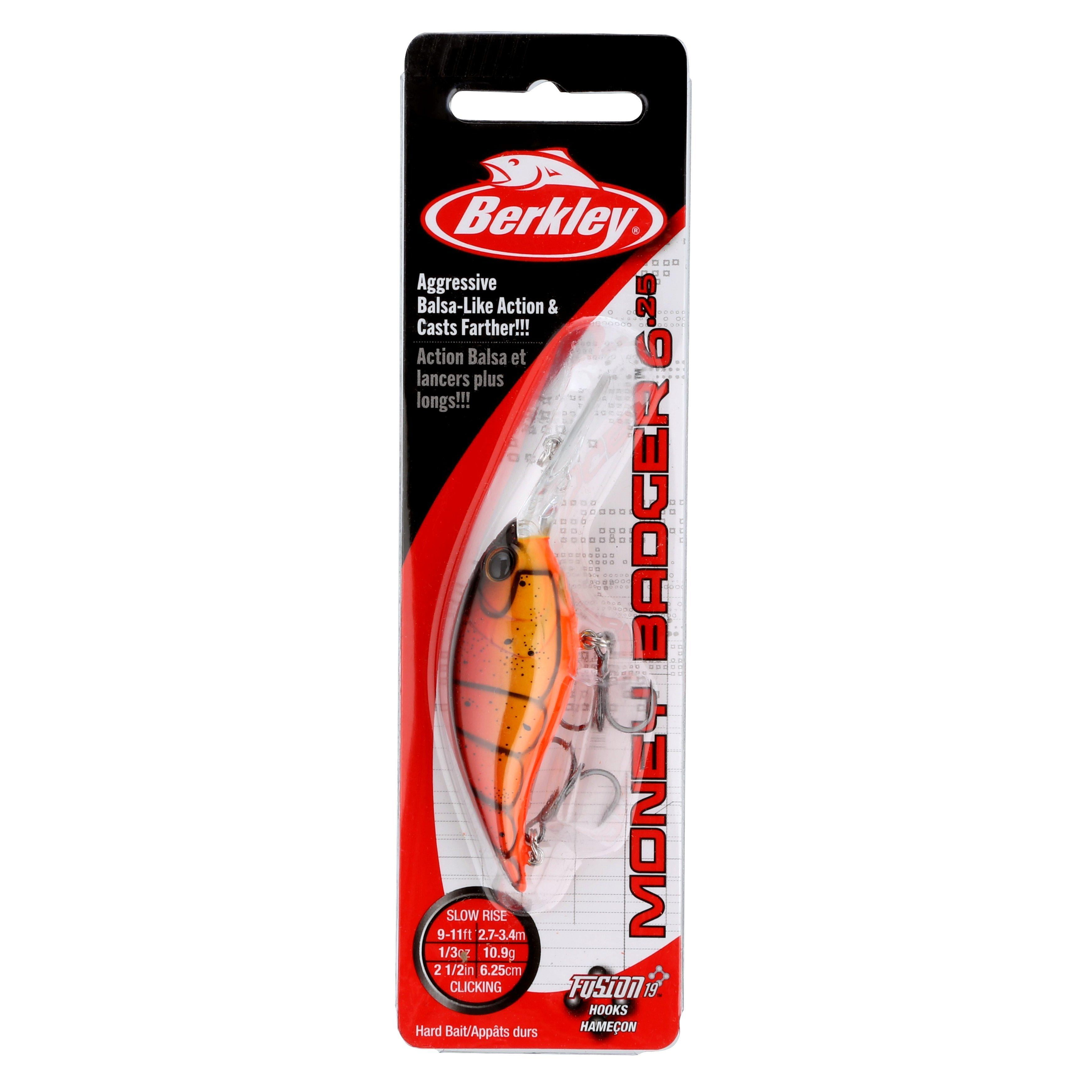 Berkley Money Badger, 6.25, Fire Craw