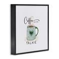 thumbnail image 2 of Stupell Industries Rustic Lodge Coffee Before Talkie Black Framed Giclee Art, 17 x 17, by Joy Hall, 2 of 7