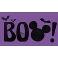 thumbnail image 2 of Girl's Mickey & Friends Halloween BOO  Graphic Tee Purple Berry Small, 2 of 4