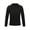 Black, variant on YIZYIF Kids Girls Long Sleeve Warm Shirt Basic Layer T-Shirt Solid Color Undershirt Thermal Tops Black 11-12