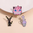 thumbnail image 4 of 50 Estilos De Juego De Anime Pok é mon Esmalte Alfileres De Solapa De Dibujos Animados Lindo Elfo Broches De Metal Insignias Accesorios De Ropa Regalos De Joyería Para Amigos, 4 of 4