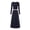 Navy, variant on Ndbuld Womens Skirt Boho Elastic High Waist Ankle High Waisted A-Line Long Maxi Skirt Women's Set Dress Casual Hanging Solid Color Dress Dress Set,Dark Gray,L