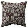 thumbnail image 2 of Pillow Perfect Suzani Damask Plum Throw Pillow, 2 of 2
