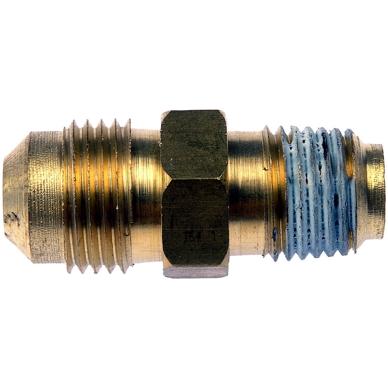 Dorman 800-619 Transmission Line Connector - 1/2 Inch Tube Size, 9/16-18 UNF Thread