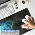 thumbnail image 4 of Reach for the Stars with our Large Mouse Pad - Non-Slip Rubber Base, Dazzling Galaxy Design, Stitched Edges. Perfect as a Keyboard Mat and Desk Pad - 31.5x11.8in., 4 of 7