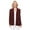 Burgundy, variant on Women's Knit Cardigan Sweater – Long Sleeve Open Front Basic Classic Casual Soft Lightweight Knitted Shrug with Pocket
