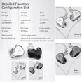 thumbnail image 4 of Sidaley Auriculares con cable KZ, auriculares con reducción de ruido de 3,5mm, auriculares de Audio de 2 pines de 0,75mm, accesorios para teléfono Cables de audio/vídeo No.02, 4 of 6