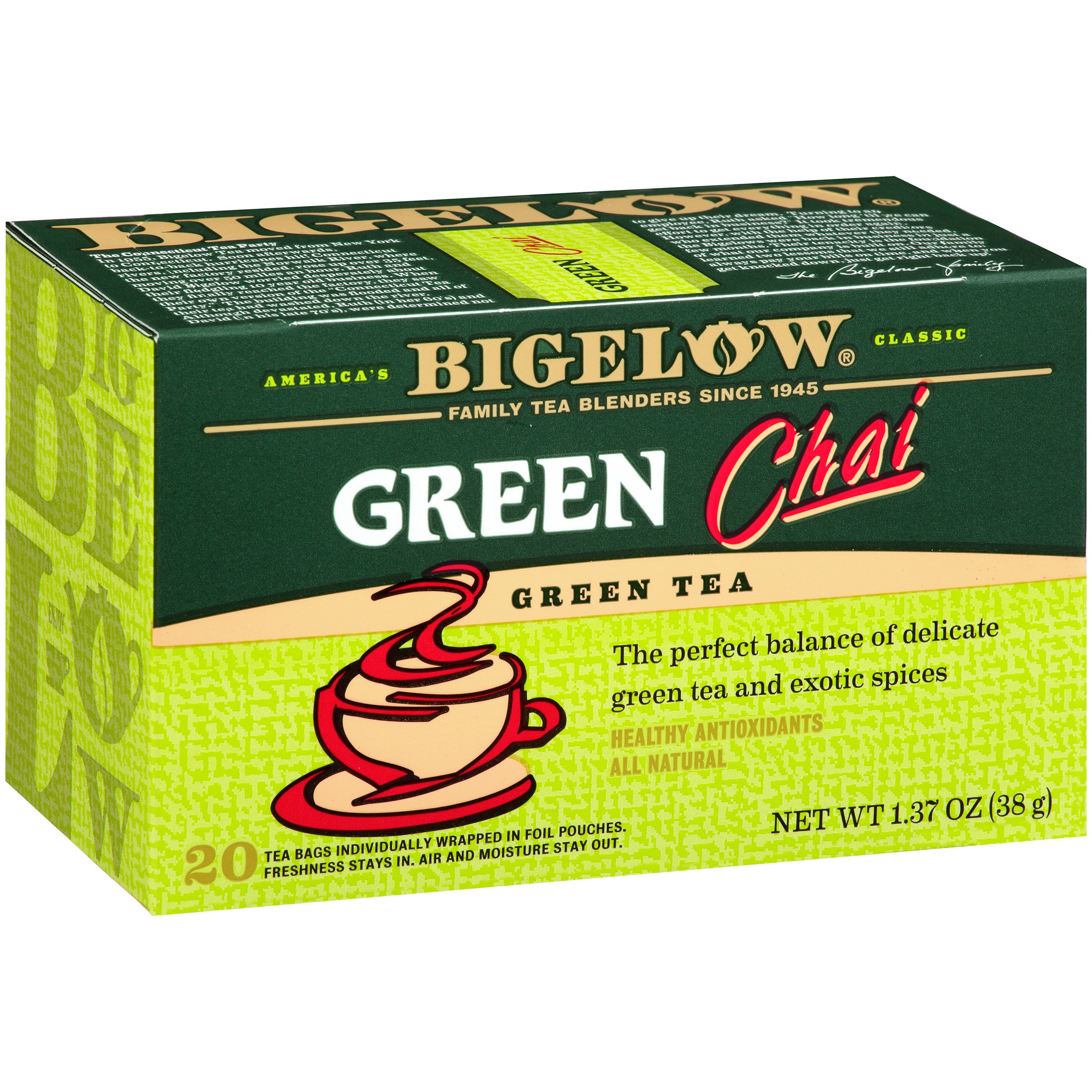 Bigelow Chai Green Tea Nutrition Facts Besto Blog