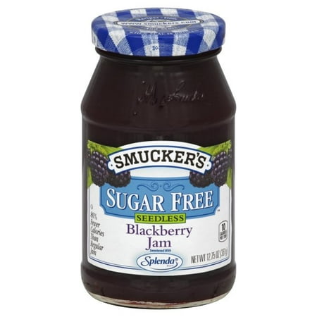 Smucker's Sugar Free Seedless Blackberry Jam Sweetened With Splenda, 12.75-Ounce