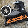 thumbnail image 4 of 8 Pack Inline Skate Wheels, Indoor/Outdoor Roller Skate Wheels, Replacement Wheels with Bearing 64mm, 4 of 5
