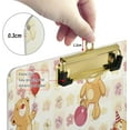 thumbnail image 4 of FMSHPON Cute Bear Clipboard Hardboard Wood Nursing Clip Board and Pull for Standard A4 Letter 13x9 inches, 4 of 7