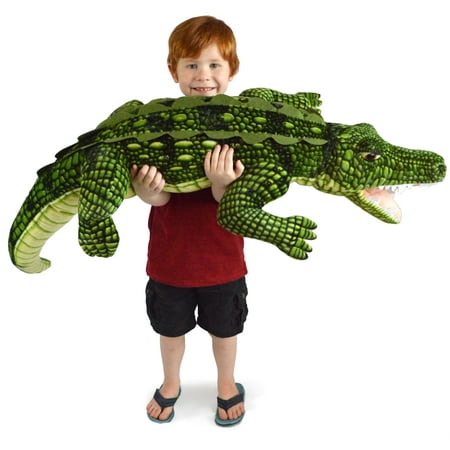 Kuwat the Saltwater Crocodile | 56 Inch Big Stuffed Animal Plush Alligator | Shipping from Texas | By TigerHart Toys price history on PriceWatchPro