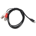 thumbnail image 4 of Cable MINIDI Pin Maleto BNC macho, MINI DIN 4 pines MINIDI PI Nto BNC macho Y Cable divisor MINIDI PI Nto BNCY Cable divisor Creado magistralmente, 4 of 8