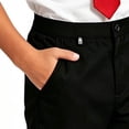 thumbnail image 6 of Mifsaly Toddler Boys 3 Piece formal Outfit Sets Summer Lapel Button Down Shirts with Necktie and Uniform Shorts Kids Back To School Class Photos Stage Performance, 6 of 6