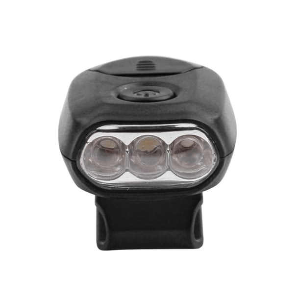 Sombrero De Luz 3 mini faros LED con tapa con clip para pesca deportiva al aire libre (negro) Tmvgtek Para estrenar