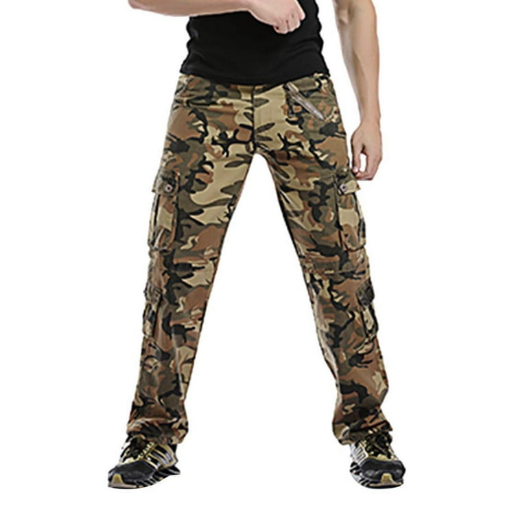 Mens Army Military Trousers Hunting Shoot Camouflage Camo Joggers Jogging  Bottom