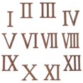 thumbnail image 2 of Wooden Roman Numerals Clock Kit – 12pcs DIY Wall Clock Shapes for Living Room, Kitchen, or Office – Minimalist Home Decor, 2 of 5