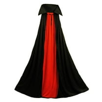 SeasonsTrading 48" Fully Lined Deluxe Vampire Cape Costume Accessory