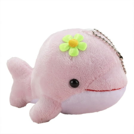 

Little Dolphin Plush Pendant Hanging Doll Portable and Lightweight Stuffed Toy for Crossbody Bag Pendant Pink