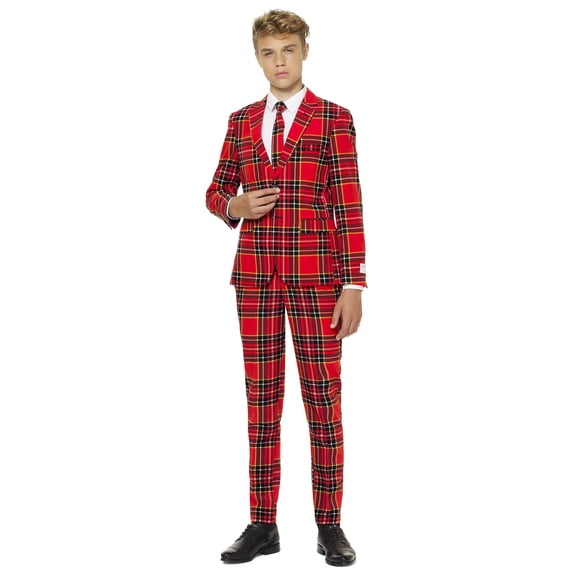 OppoSuits Teen Boys The Lumberjack Christmas Suit