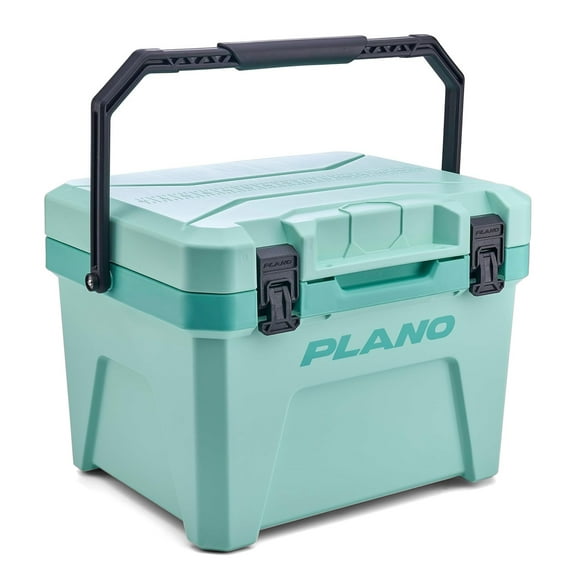 Plano Frost 21 Quart Heavy Duty Cooler w/ Built In Bottle Opener and Dry Basket, Seafoam