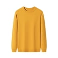 thumbnail image 3 of Vmberlty Toddler Boy Girl Sweaters Classic Solid Color Crew Neck Knit Base Layer Breathable Long Sleeve Casual Pullover Sweaters for Toddler Kids, 3 of 8