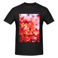 thumbnail image 4 of Bingfone Autumn Maple Leaves Men'S Loose Fit Short-Sleeve Pocket T-Shirt, 4 of 7